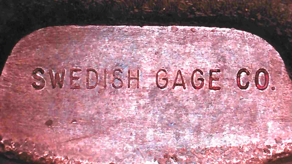 Lot 900-1001 Vintage Swedish gage Co. No.2 snap gage