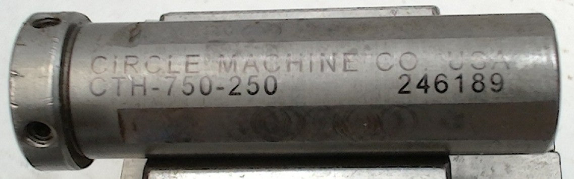 Lot 250-1092 Circle 0.75x.2505x2.75 long Boring & grooving bar adapter