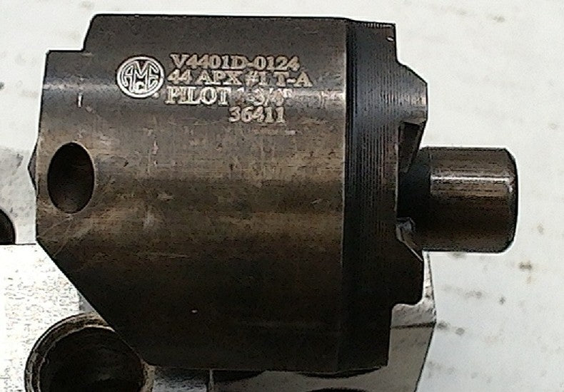 Lot 250-1102 Allied Machine V4401D-0124 44 APX #1 T-A 1 3/4" Pilot insert drill head