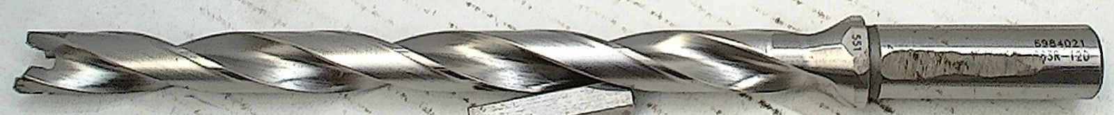 Lot 250-1104 Iscar .551 x 12D replaceable tip drill