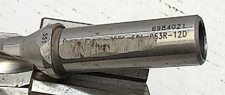Lot 250-1104 Iscar .551 x 12D replaceable tip drill