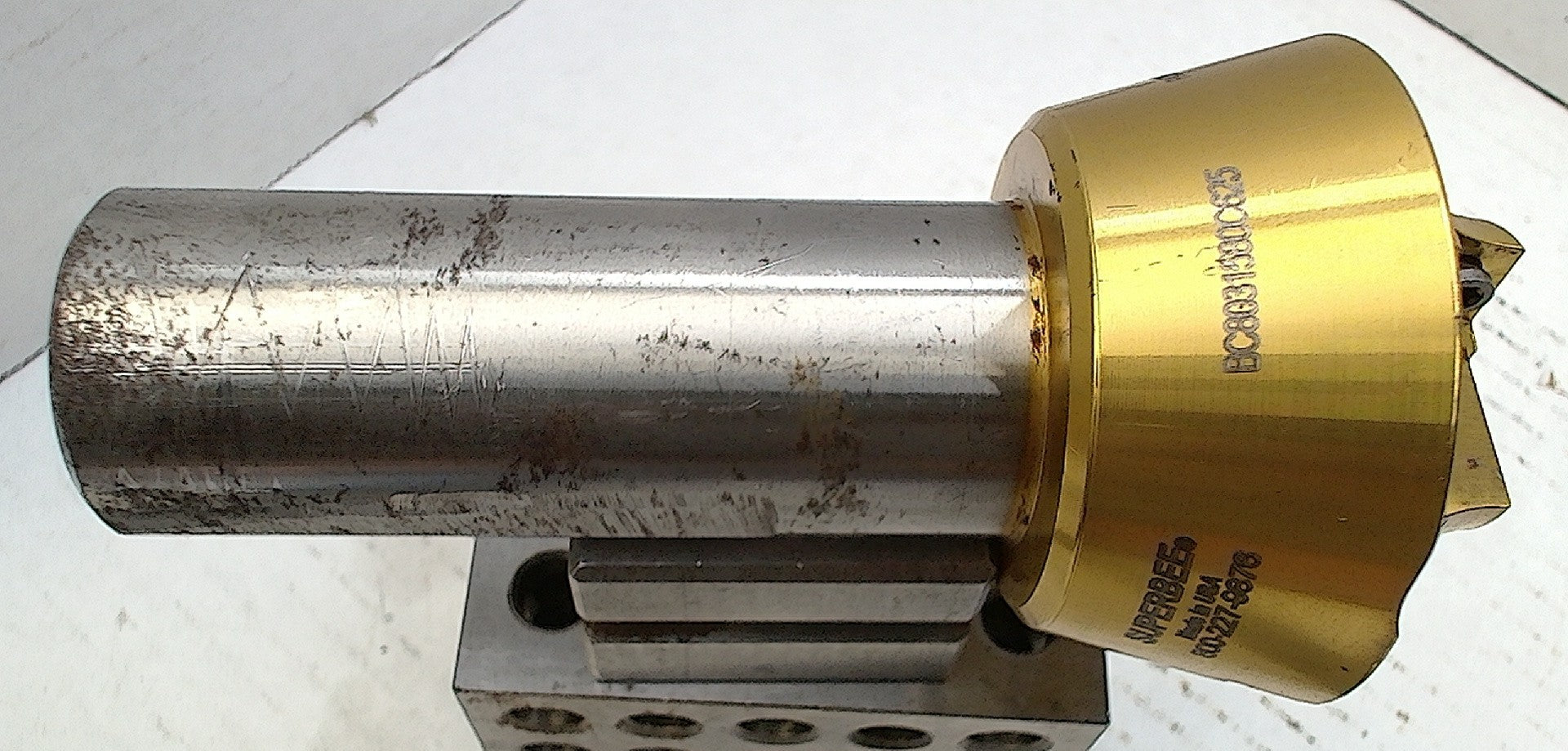 Lot 150-1142 Superbee BC8031580C0625 2 1-2" 3FL 1" shank Concave milling cutter