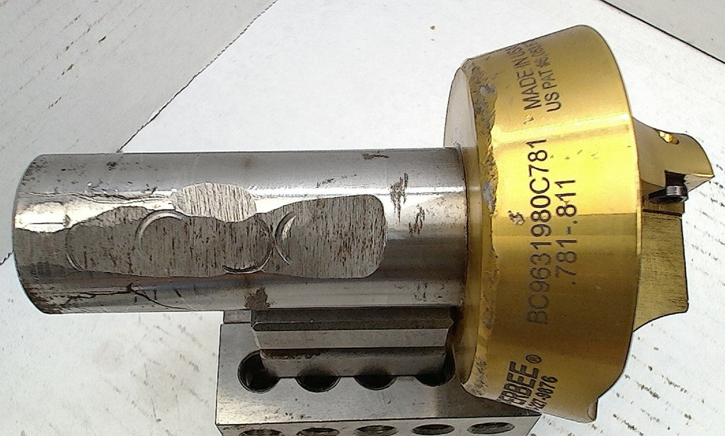Lot 150-1141 Superbee BC9631980C781 3.0 3FL 1.25 Shank Concave milling cutter