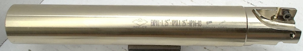 Lot 150-1147 ZCC-CT EMP01-1.25"-XPXL1.25"-AP16-03 Indexable end mill