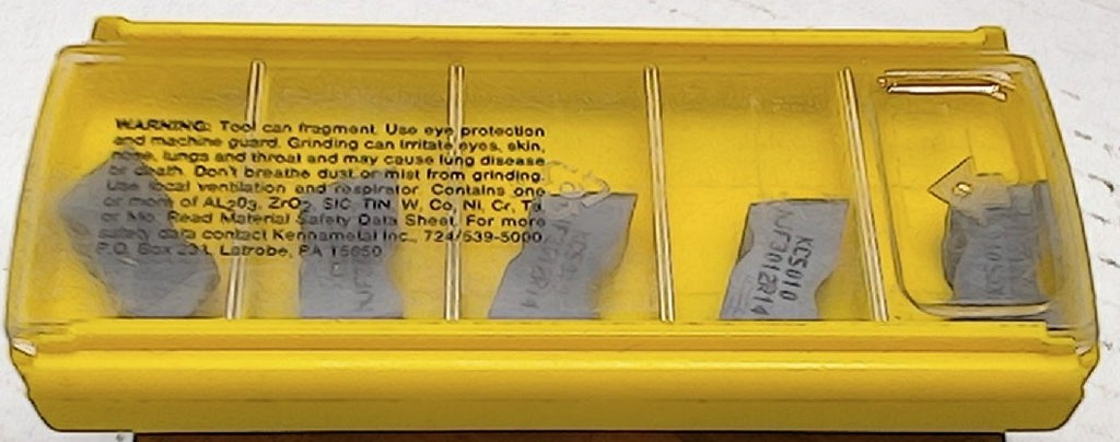 Lot 200-1213 Kennametal NJF3012R14 KC5010 Topnotch threading Inserts