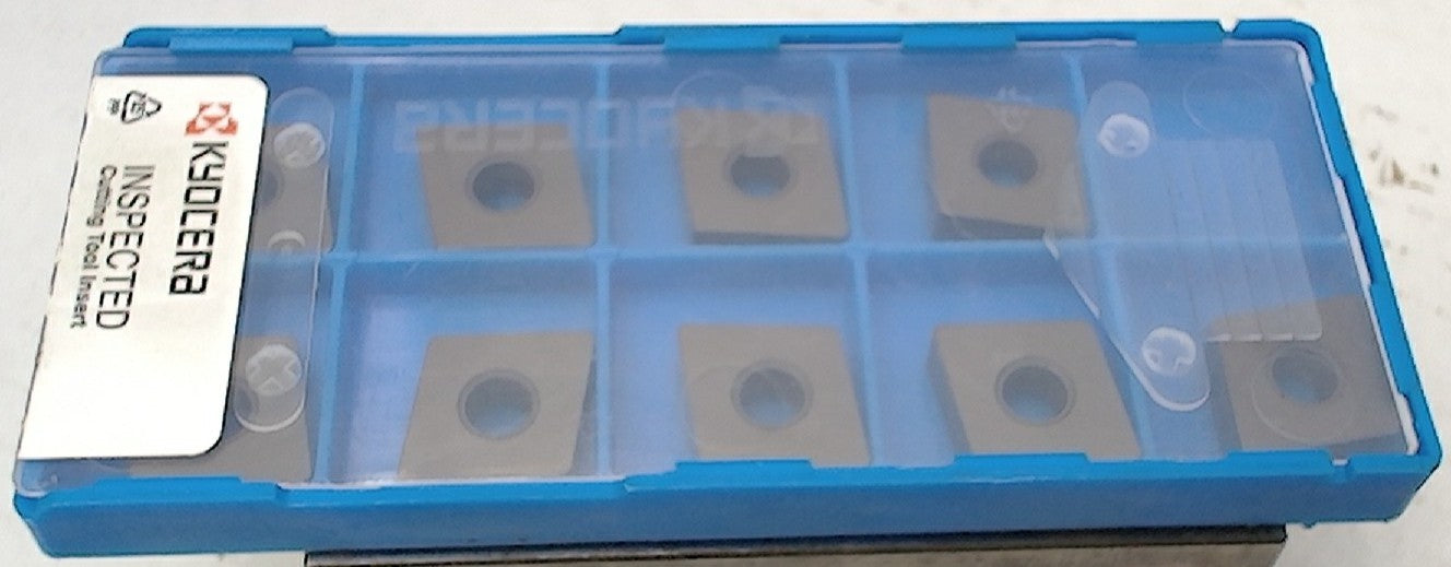 Lot 200-1214 Kyocera CNGA432T00420 Indexable Ceramic turning inserts