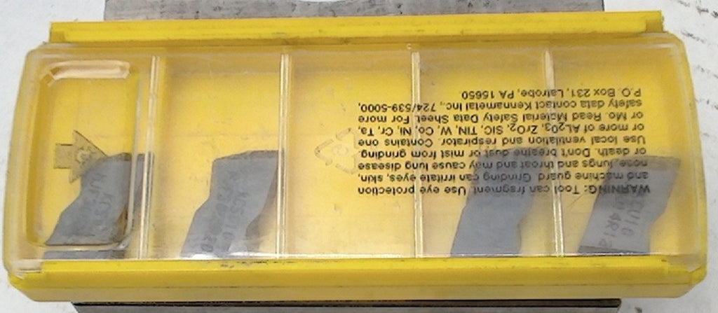Lot 200-1216 Kennametal NJF3008R20 Top notch threading inserts