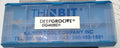 Lot 200-1217 Thinbit DGI40BD1 Grooving inserts