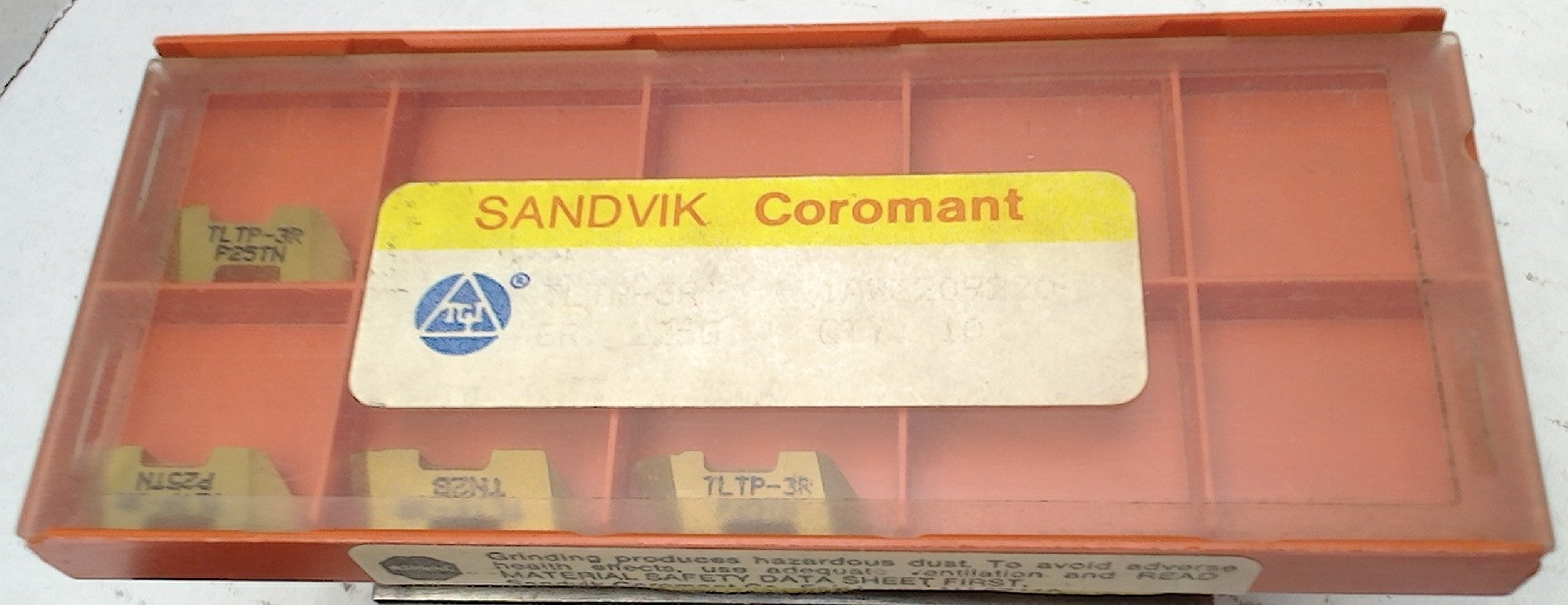Lot 200-1221 Sandvik TLTP-3R P25TN Top notch threading inserts