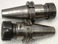 Lot 800-1013 Used Cat40-ER32 tool holders With nuts